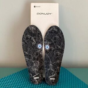 NEW DonJoy Orthotic Insoles - Pain Relief - Support -Women Size A Black